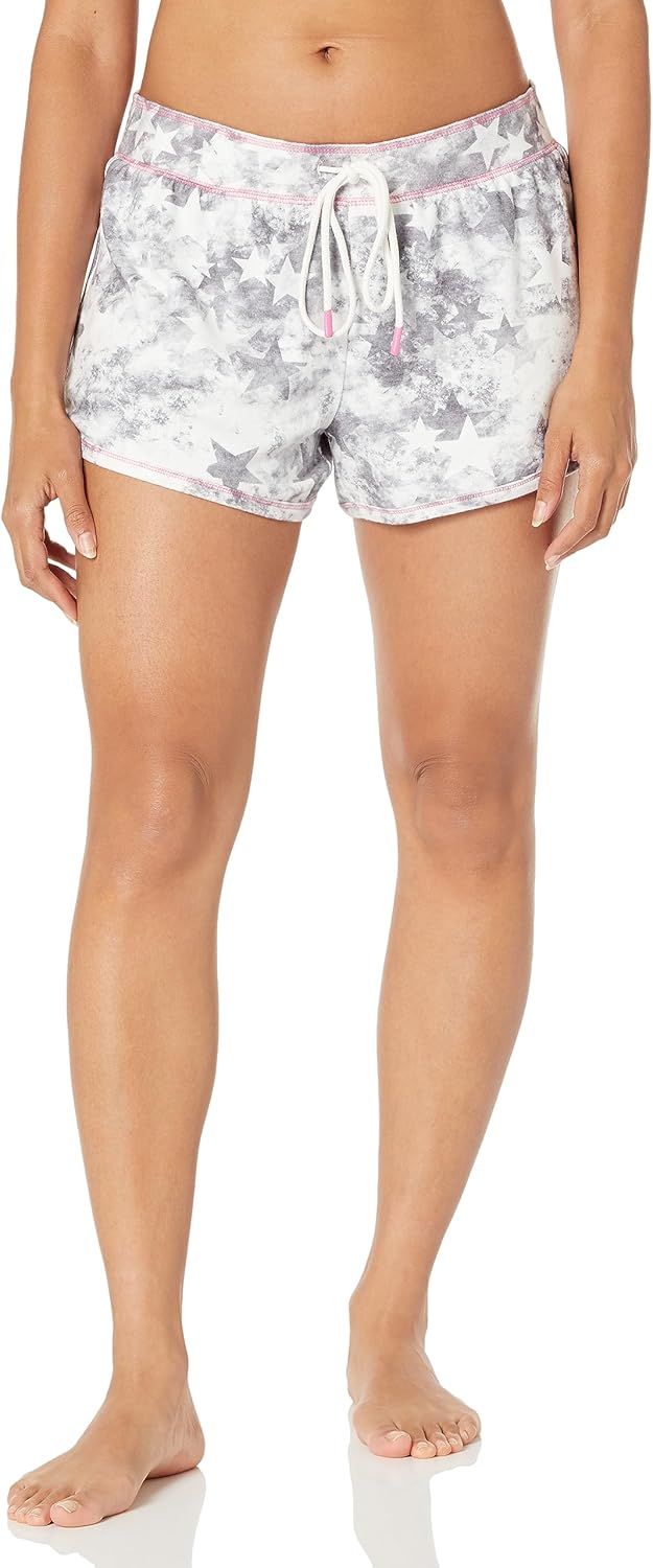 PJ Salvage Womens Loungewear Bright Stars & Brave Hearts Short