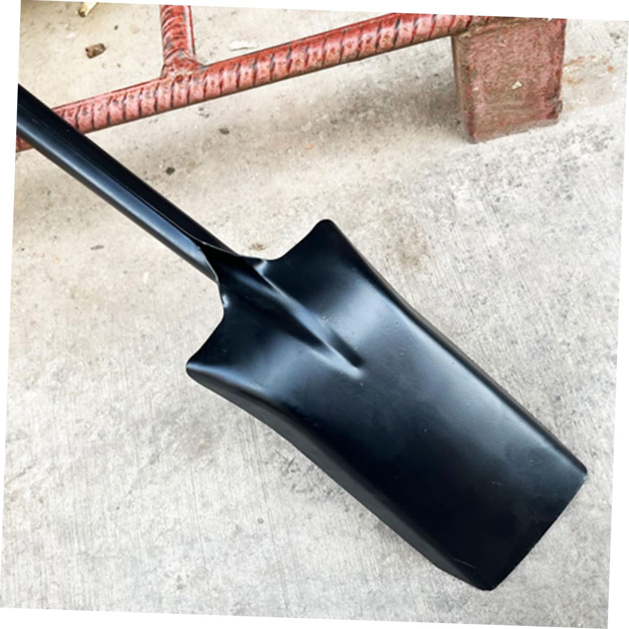 TOYANDONA 2pezzi Pala Giardino in Ferro Resistente all Usura Adatta per Esterni per Scavare Terreni Difficili e Rompere Zolle di Terra Indurite Pratica per Giardinaggio e Rimozione Ghiaccio