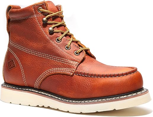 Bonanza Boots FRONTIER PLUS 6" Mens Moc Toe Work Boot - Built For Tough Jobs