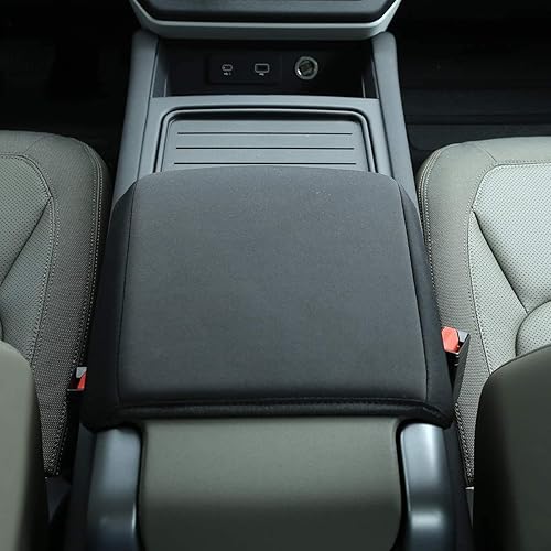 Miniatura 7 de CHEYA Para Land Rover Defender 110 90 Accesorios 2020 2021 2022 Tela negra Asiento central Apoyabrazos Caja protectora Accesorios de coche