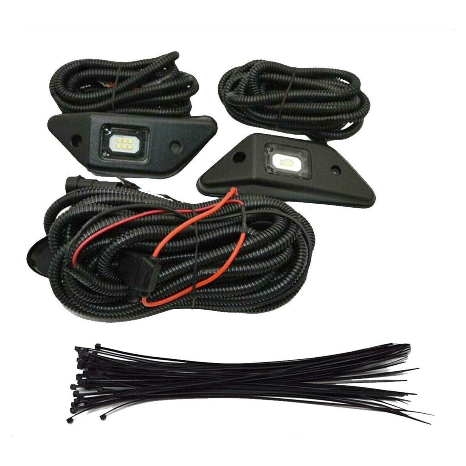 Shurhome LED Bed Lighting Cargo Truck Pickup Set Easy Installation Accessories for 00016-34187 0001634187 Car Supplies