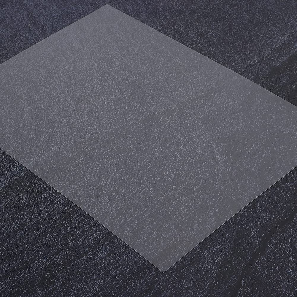 Film de couverture de reliure Transparent, fournitures de bureau, Surface sans rayures pour l'artisanat, 100 pièces