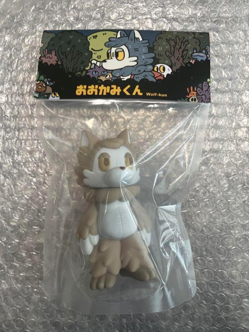 新品　おおかみくんソフビ　ミルクティー　あらいきりこ Amazon.co.jp: おおかみくん 新色 ミルクティー あらいきりこ