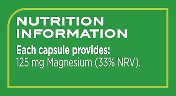 Albion Magnesium - 125mg - 90 Capsules