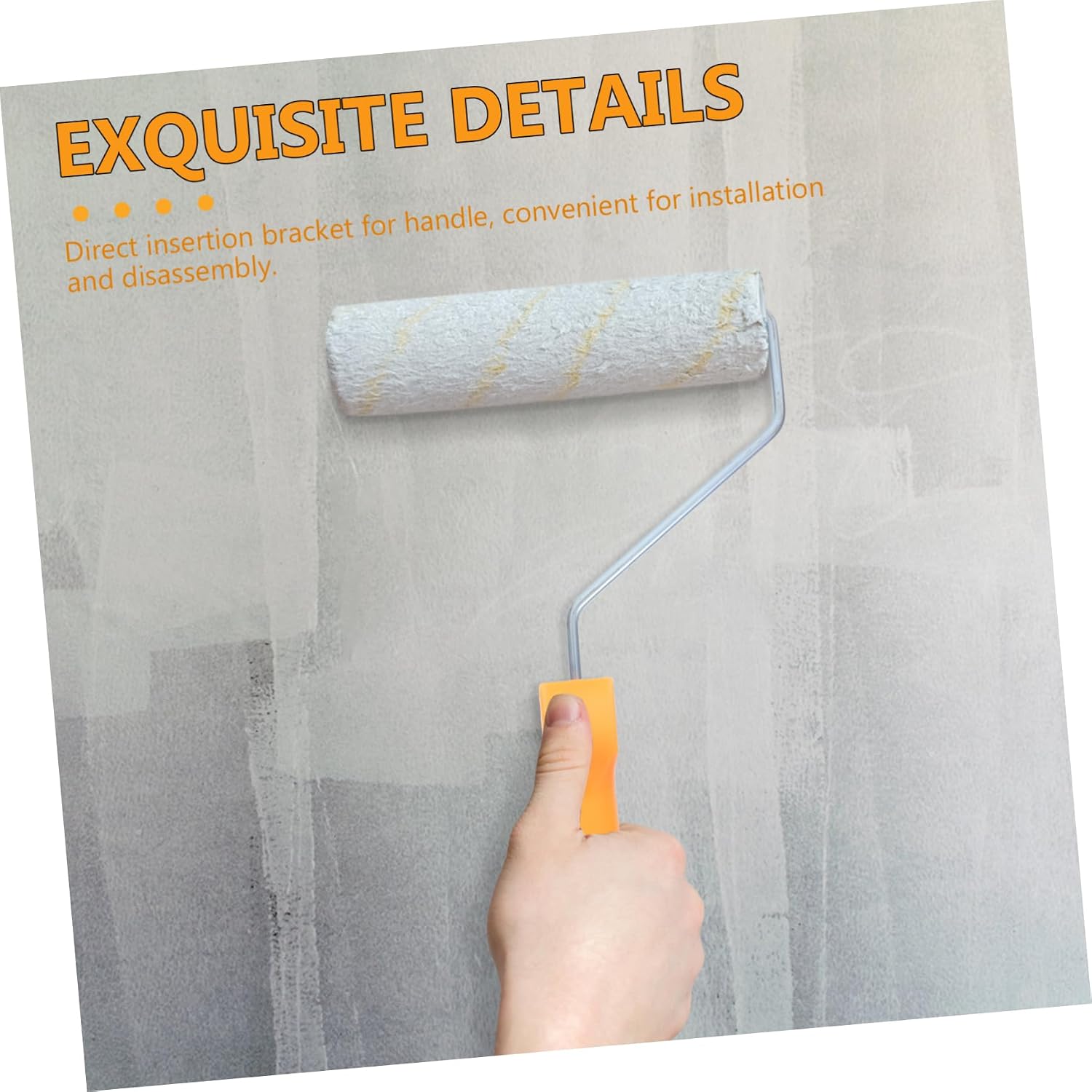 OSALADI 3pcs Adjustable Paint Roller Holder for Home Painting Roller Stamp Handle Wall Painting Frame Easy to Assemble Brush Frame