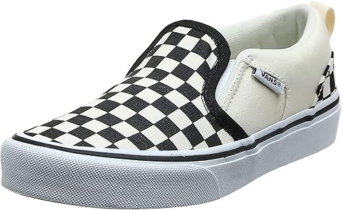 vans cayucas checkerboard womens slides