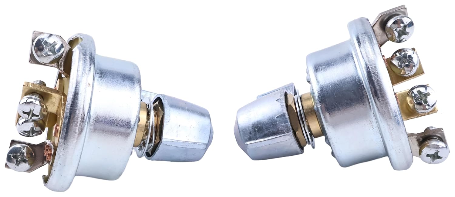 2PCS 12V 50 Amp 3Position Reversing Levered Rotary Switches JP-10076 75712-04 75712-04BX 52-800P Compatible with Heavy Duty Tarp Winch Motor 12V DC Dump Truck SW710 Cole Hersee 75712-04BP