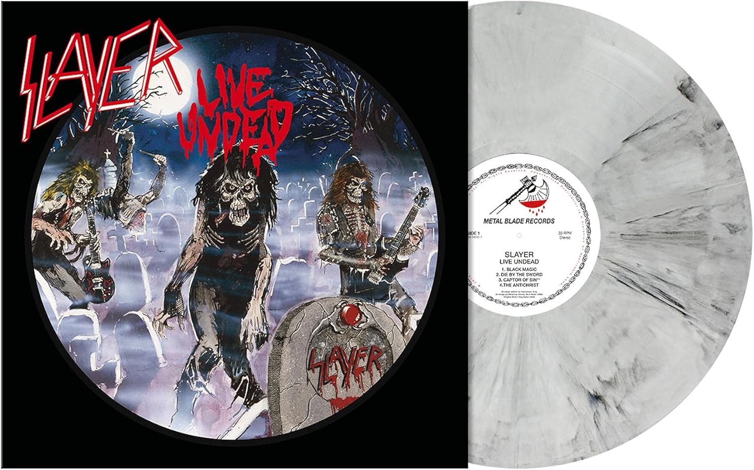 Live Undead por Slayer — capa do álbum
