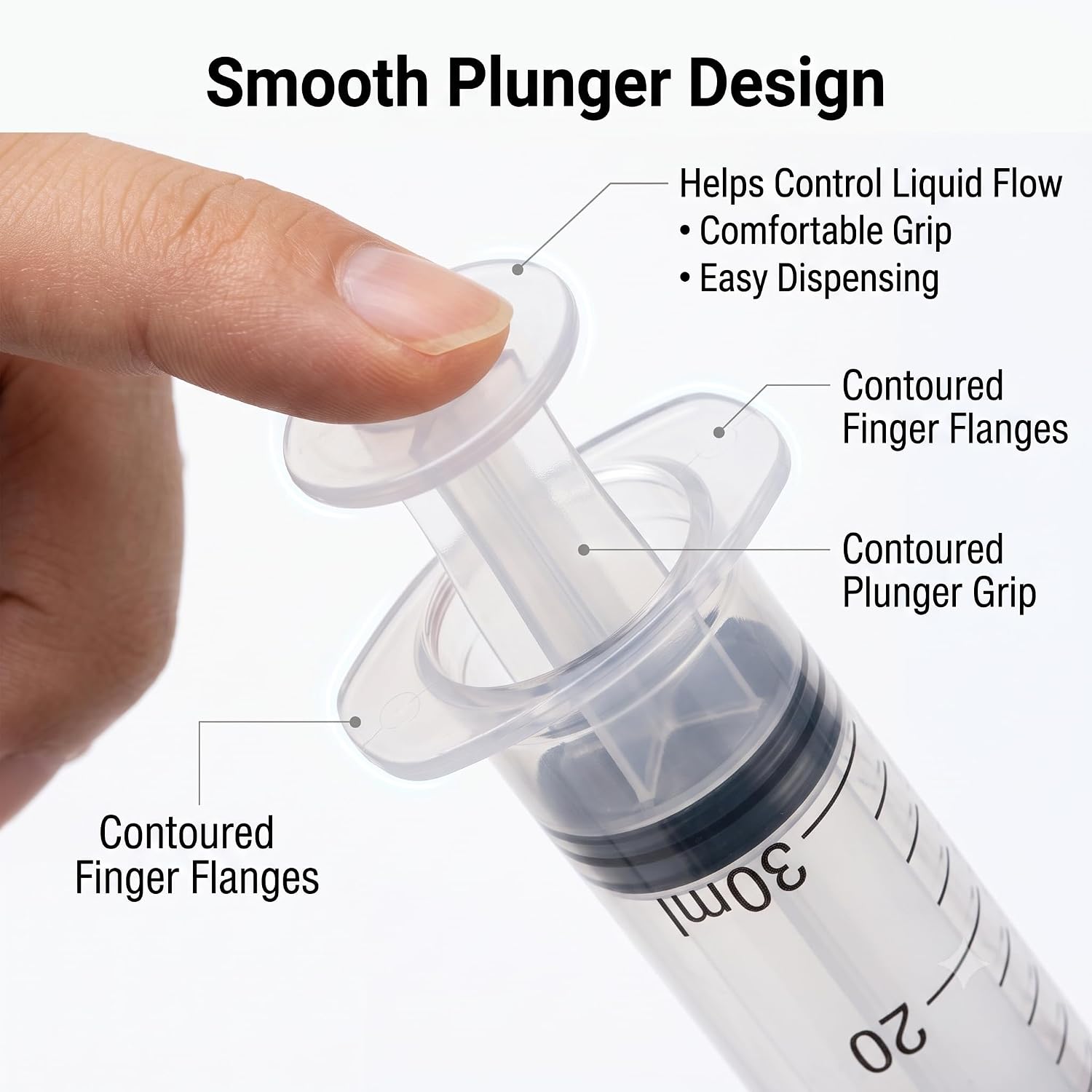 5 Pack Needle-Free Pet Syringe, Oral Feeder Dogs Cats 30ML