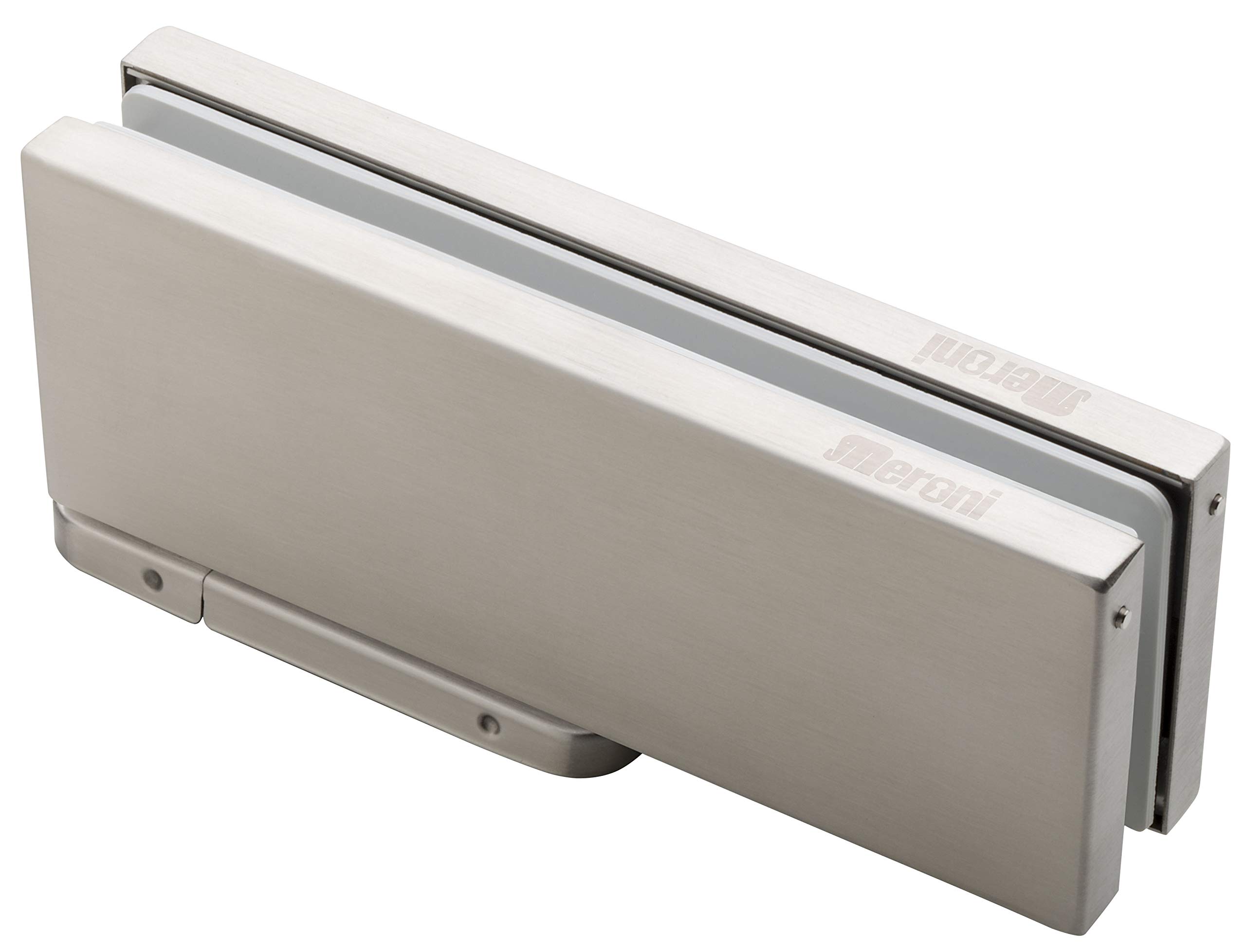 DAFS88003902B Guardian FS880 Glass Bottom Patch Closer Floor Spring, Satin Steel