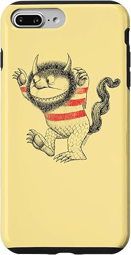 Vista 11 de iPhone 13 Where the Wild Things Are Line Art Case