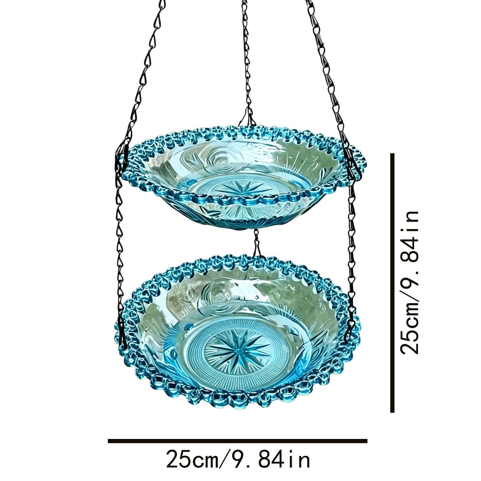 Baño y comedero para pájaros, comedero de agua para colibríes, para jardín, patio, balcón, porche, observadores de aves, amantes de la naturaleza