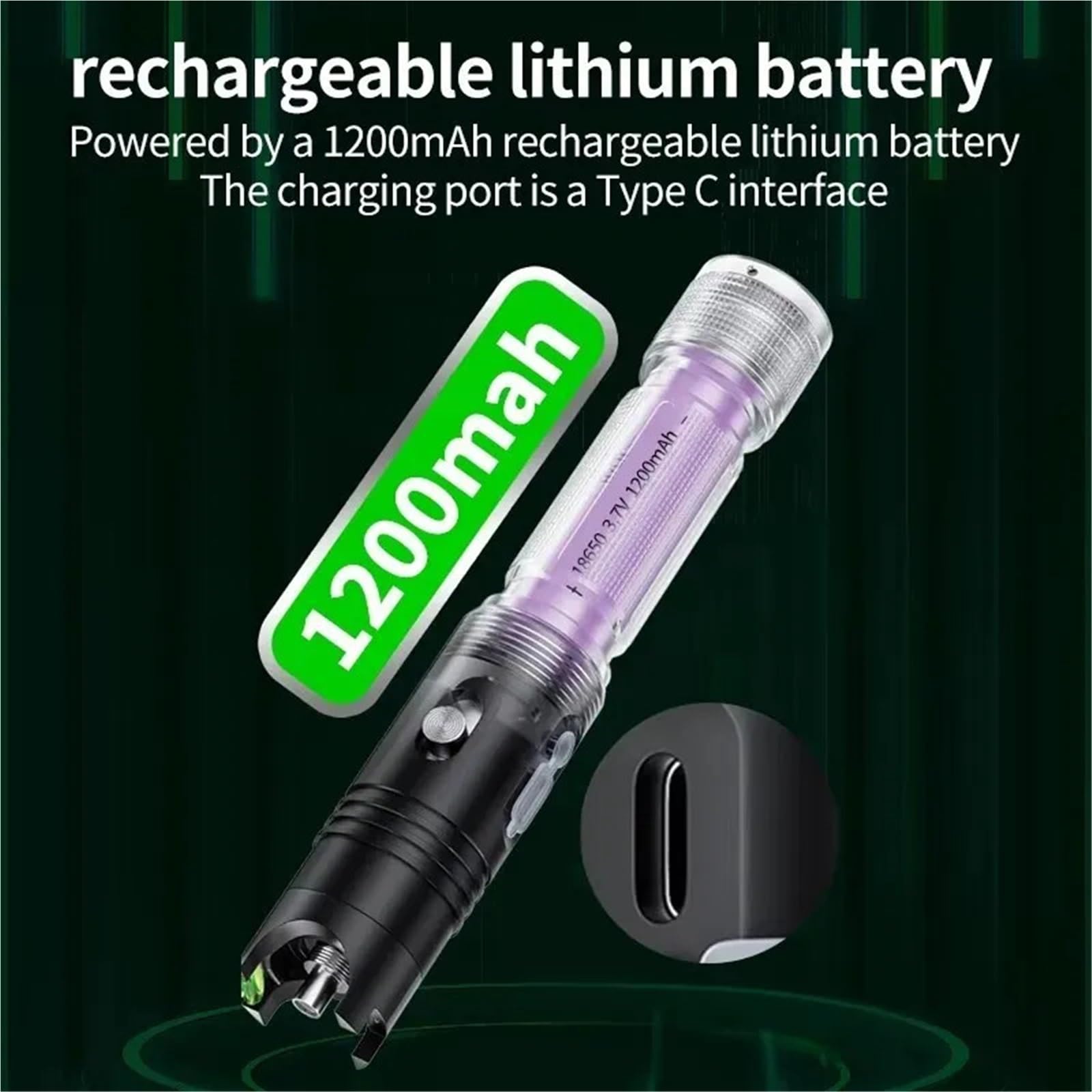 Testeur Fibre Optique, Localisateur visuel de défauts, nouveau stylo vert 10-20 MW, lumière VFL rechargeable, test de câble à fibre optique FTTH(20MW)