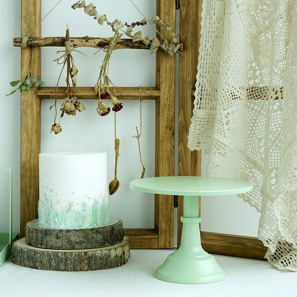 Présentoir à Gâteau Rond en Métal pour Décoration l'anniversaire Mariage et Fête