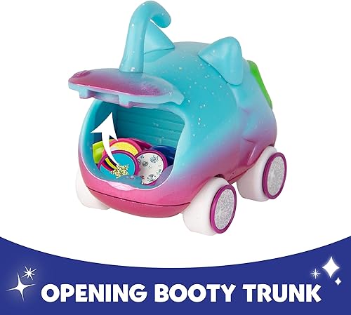 Miniatura 9 de Tomy Ritzy Rollerz - Coches de juguete con dijes sorpresa, Heelz on Wheelz Zapatería con Helena Heelz