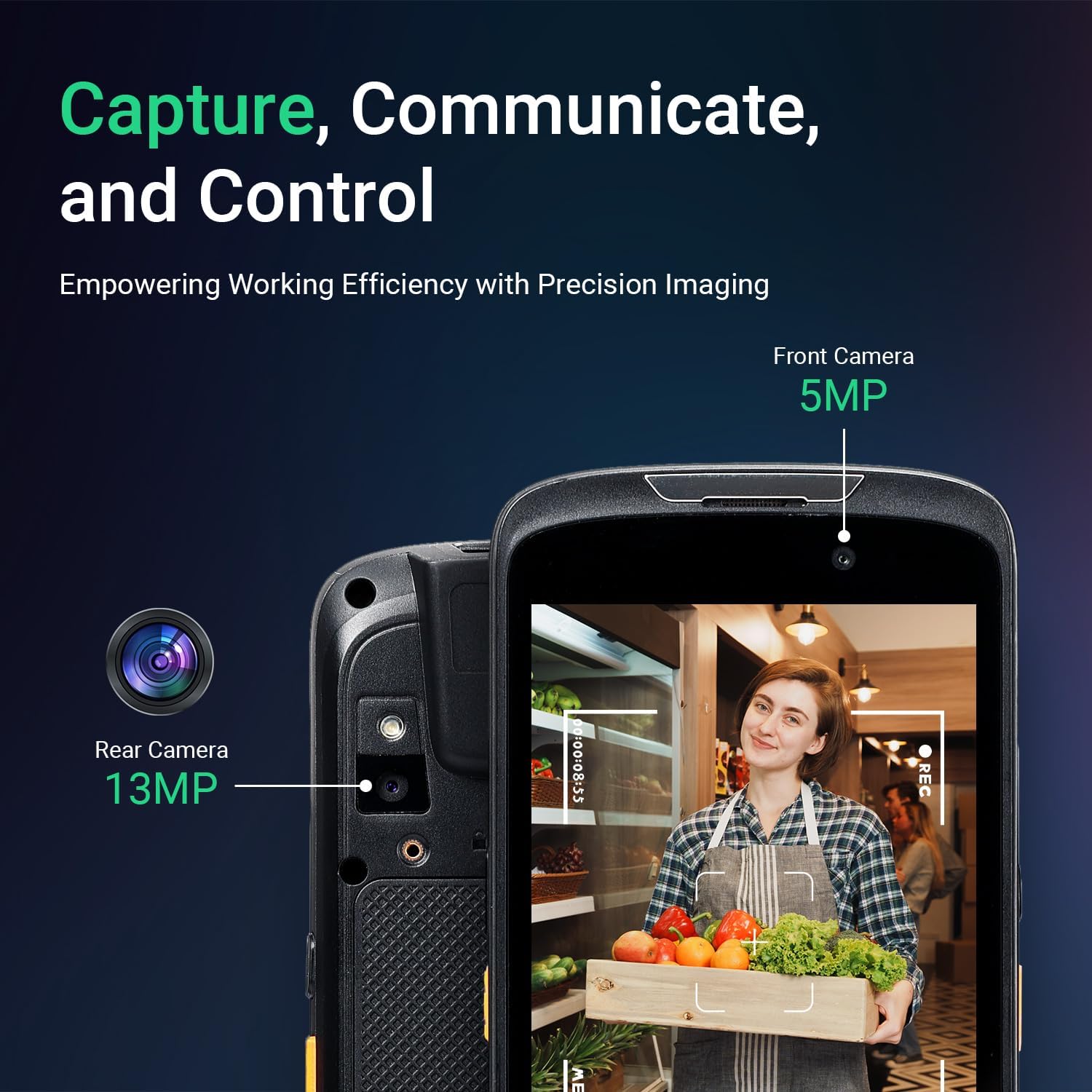 SVANTTO Android Barcode Scanner IPDA061 and accessories