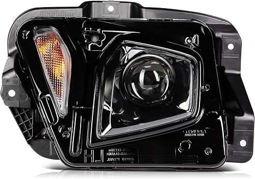 Miniatura 32 de SCITOO Faros delanteros para Chevy Silverado 1500/2500 1999-2002, para Chevy Suburban 1500/2500 2000-2006, carcasa cromada, reflector ámbar, lente