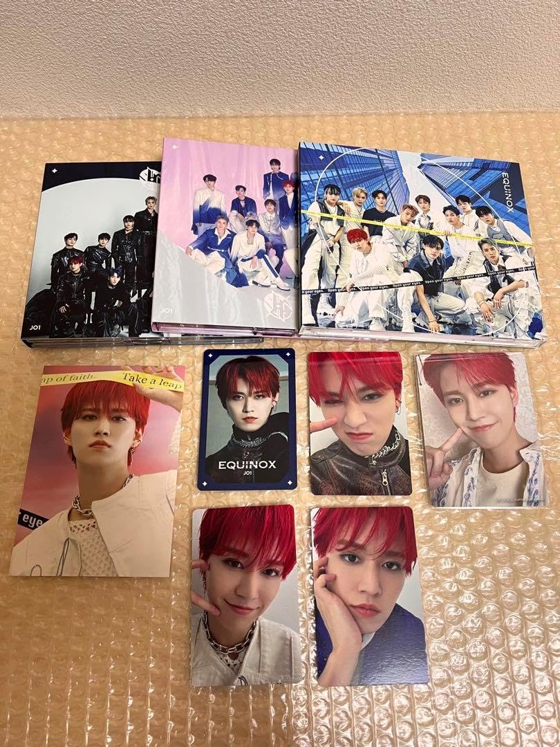 白岩瑠姫 3形態 セット まとめ売り JO1 CD セット BOX付き 白岩瑠姫