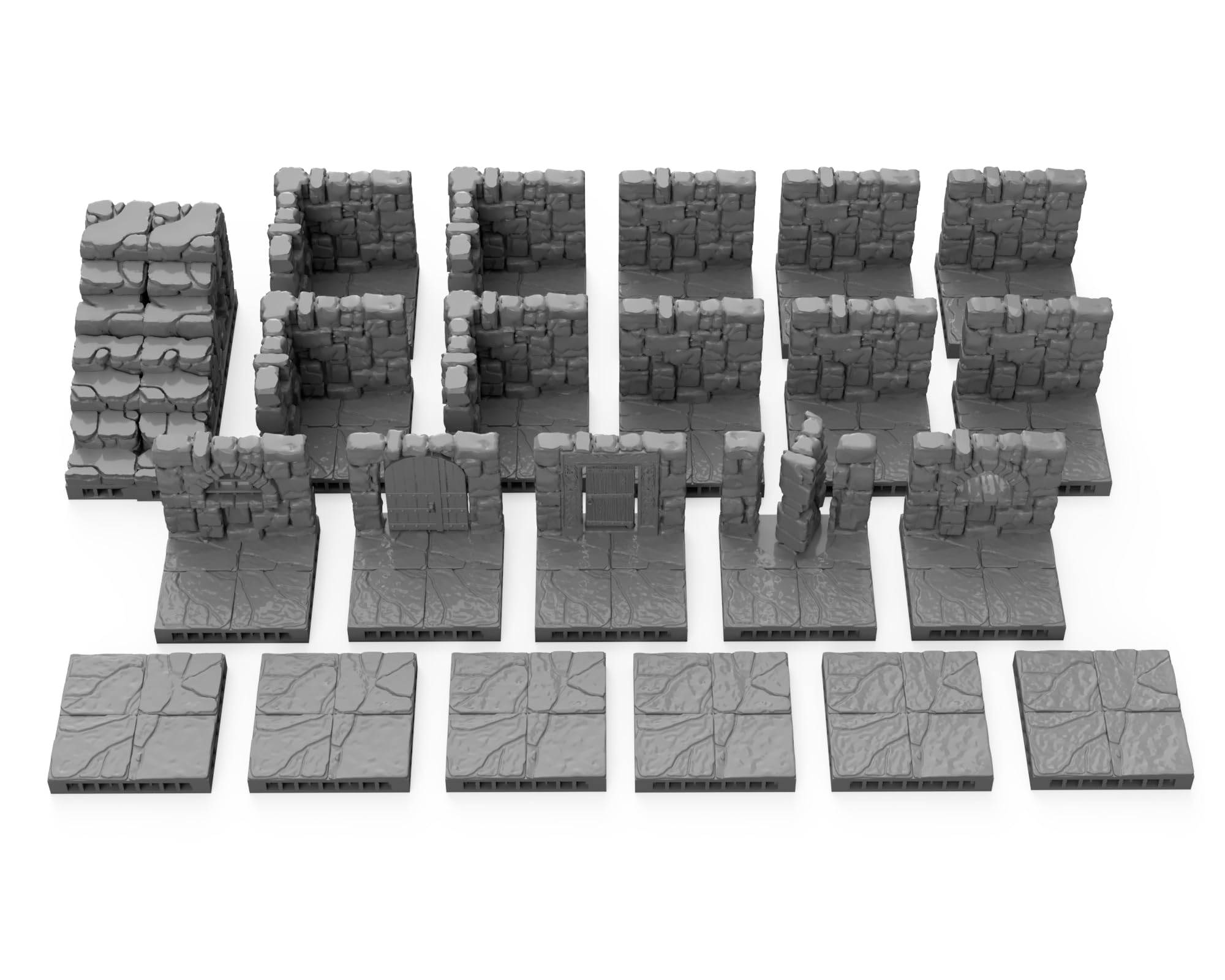 Estatua enana Terreno DND compatible con Dungeons and Dragons, 1.102 in