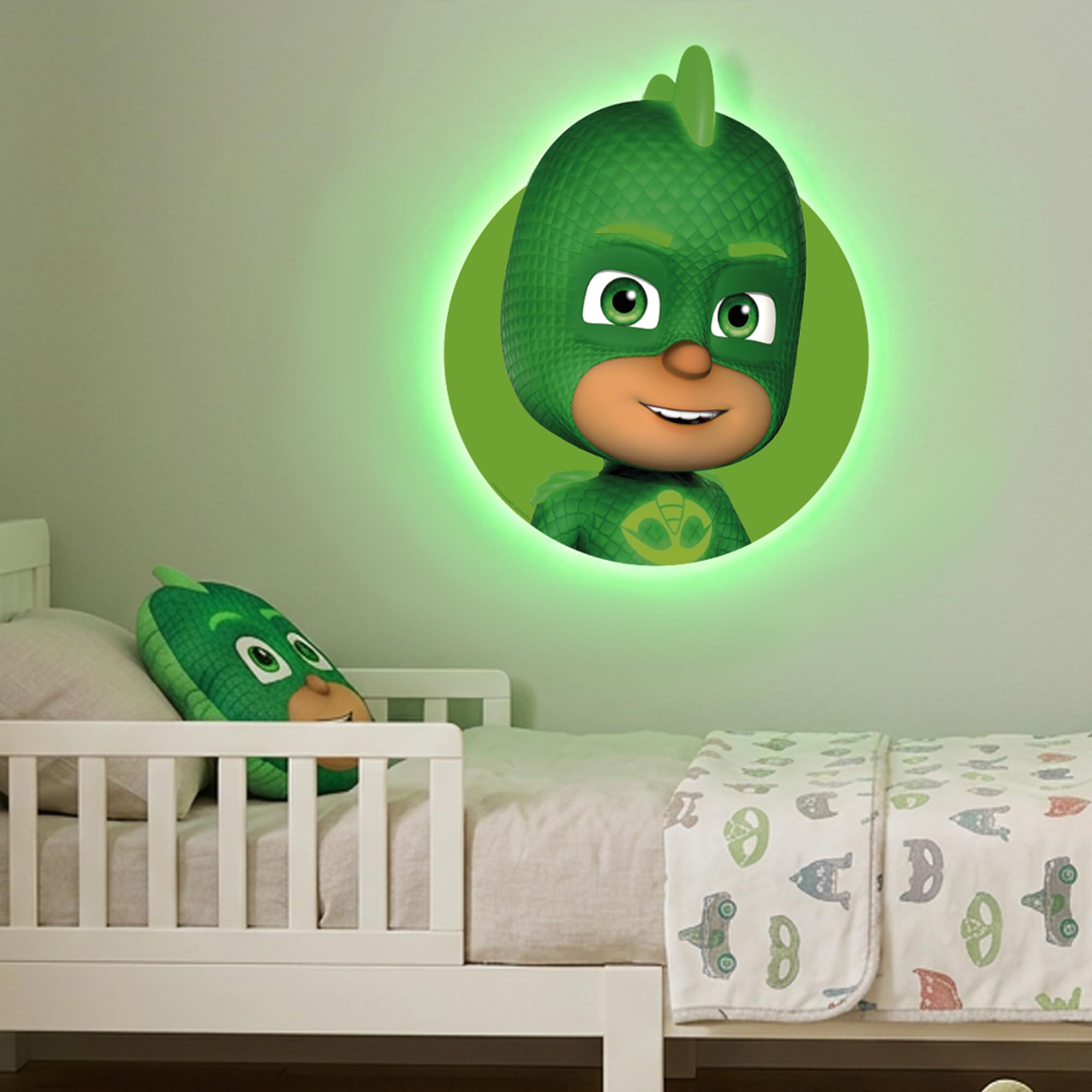Themed PJ Masks Gekko LED Backlit Wallpop