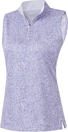 Sleeveless Zip Polo - Women's