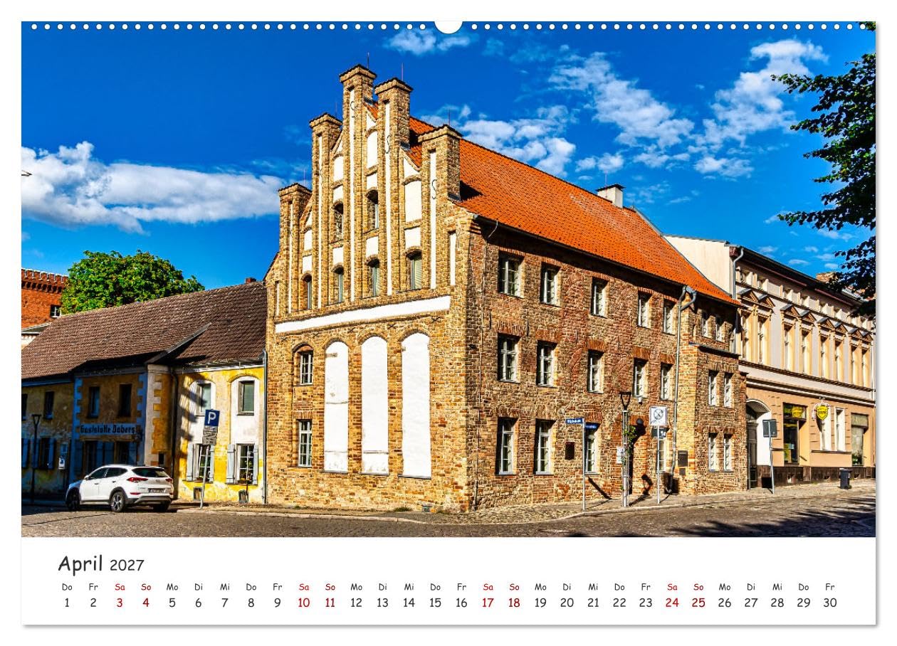 CALVENDO · Anklam und Umgebung (Kalender 2027) | DIN A2 Querformat · Wandkalender · Hansestadt Anklam wird auch als Tor zur Insel Usedom bezeichnet