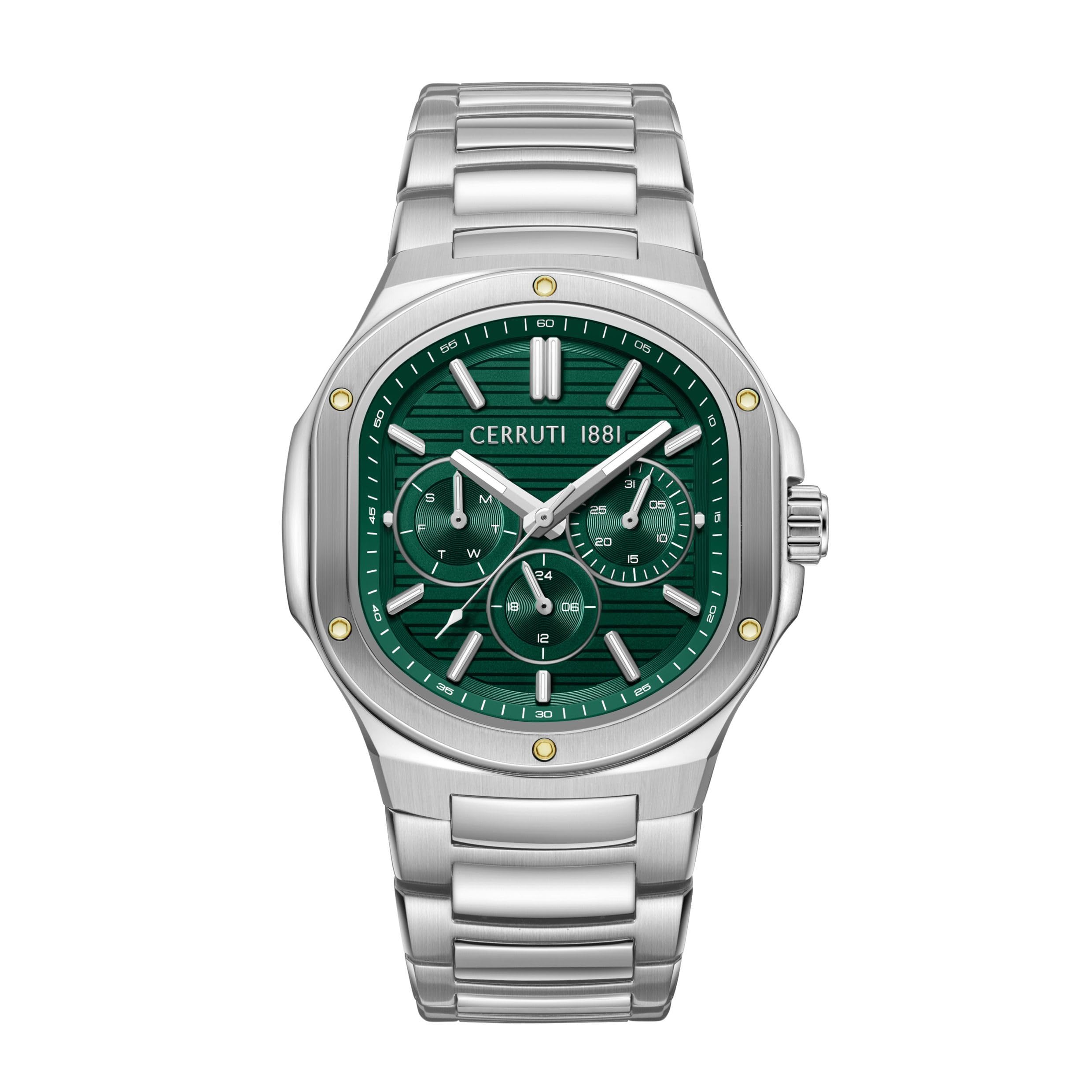 Trento Function Watch - Quartz Watch Movement - Case Width: 47 mm - Stainless Steel - 5 ATM