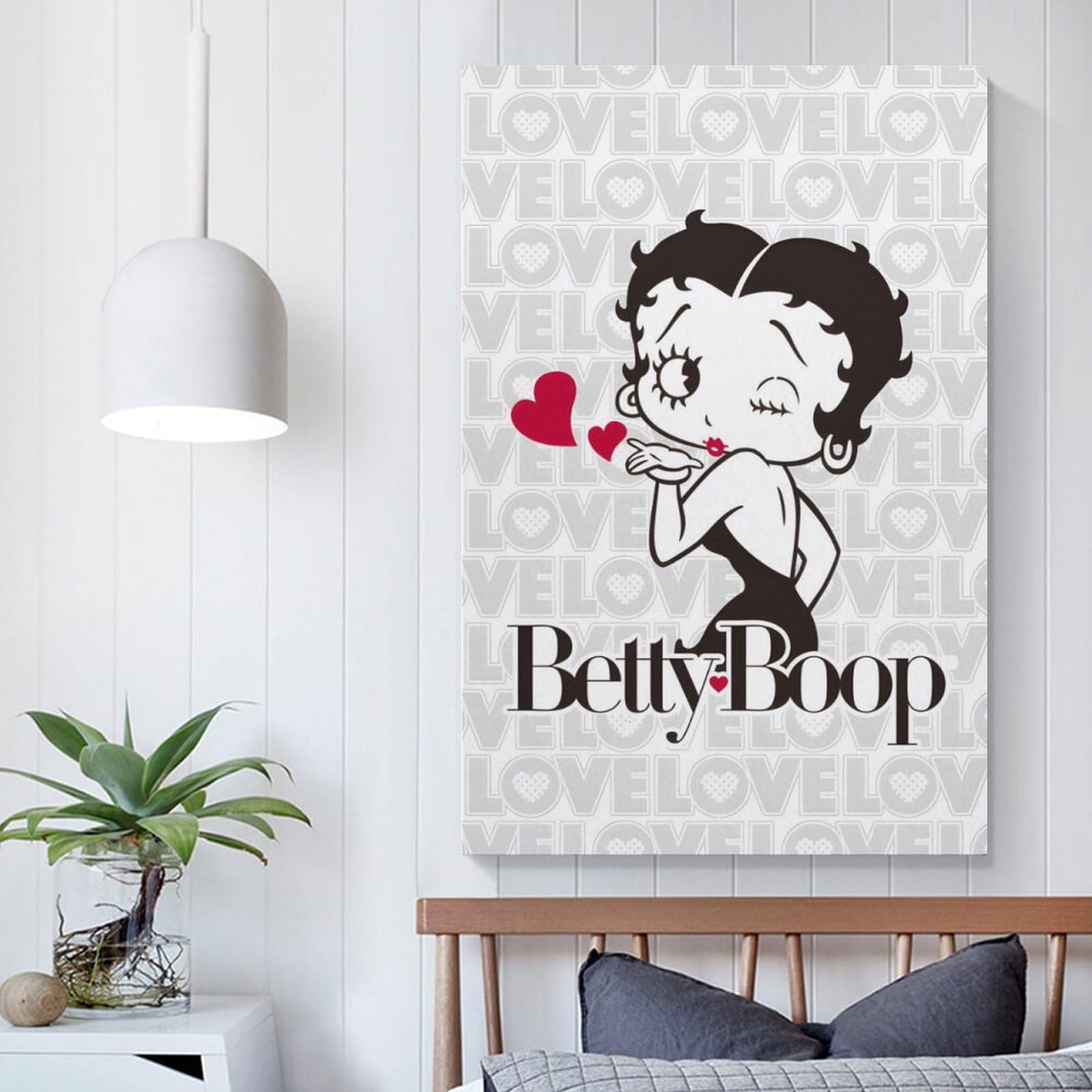 Amazon.co.jp: ベティちゃん アートポスター 飾り絵 かわいい