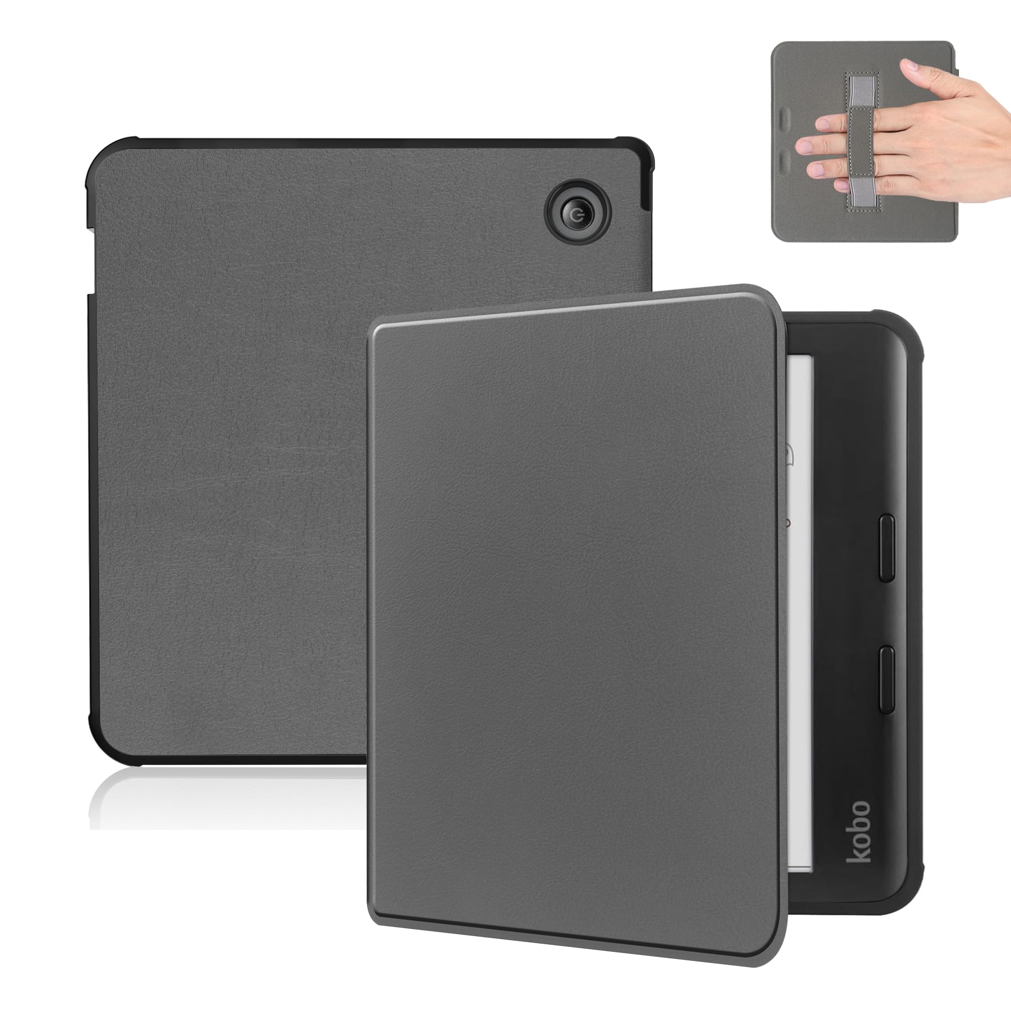 Custodia Kobo Libra 2 E Libra Colour - Ultra Sottile Con Funzione Auto Sleep/Wake