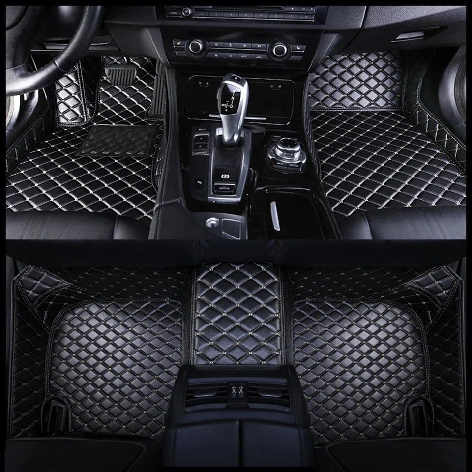 Tapis sol voiture pour Explorer 2006-2015 en noir ajusté - 2