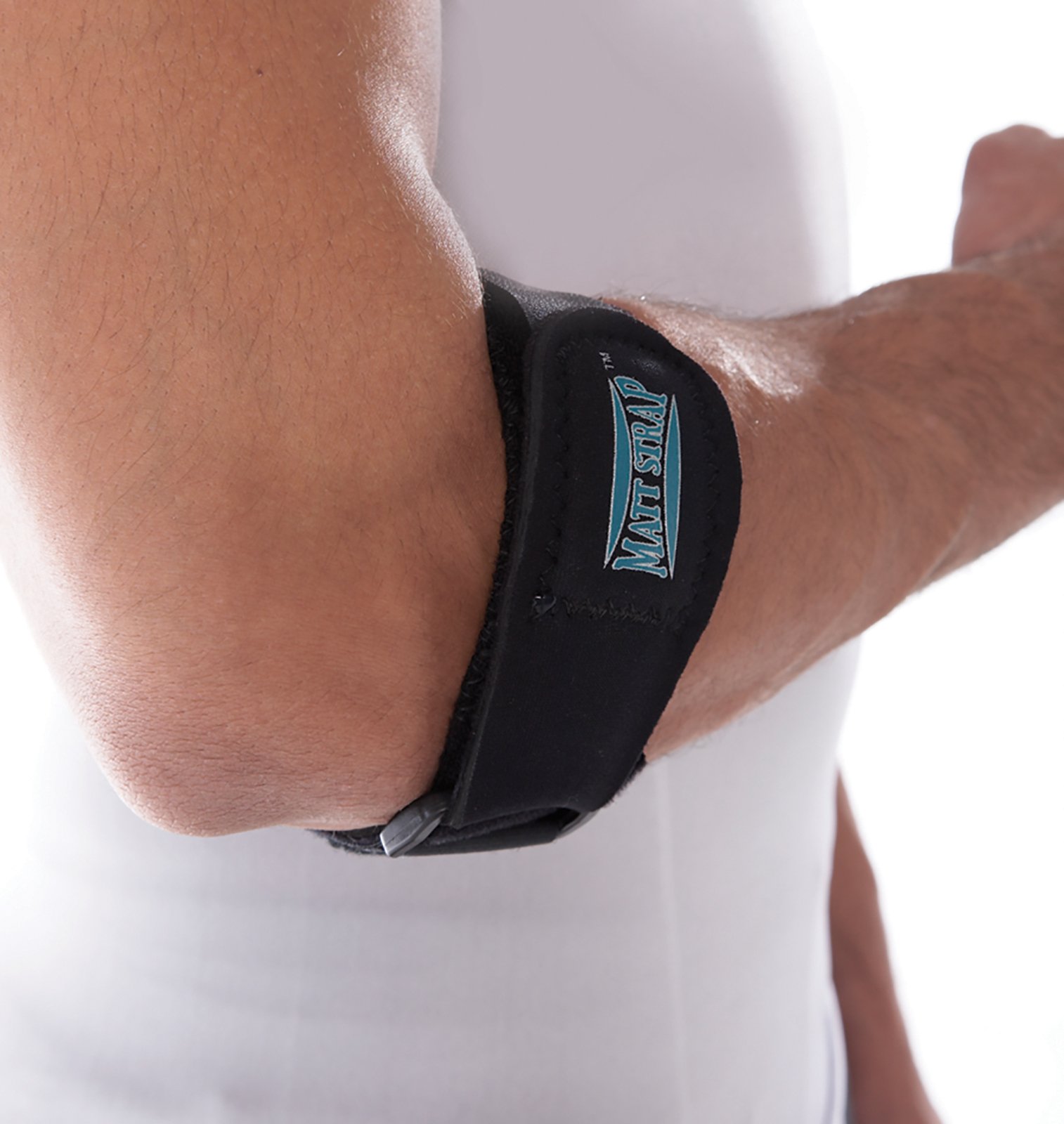 Universally Sized Matt Strap - Effective treatment and support for Tennis Elbow Sprains or Injuries