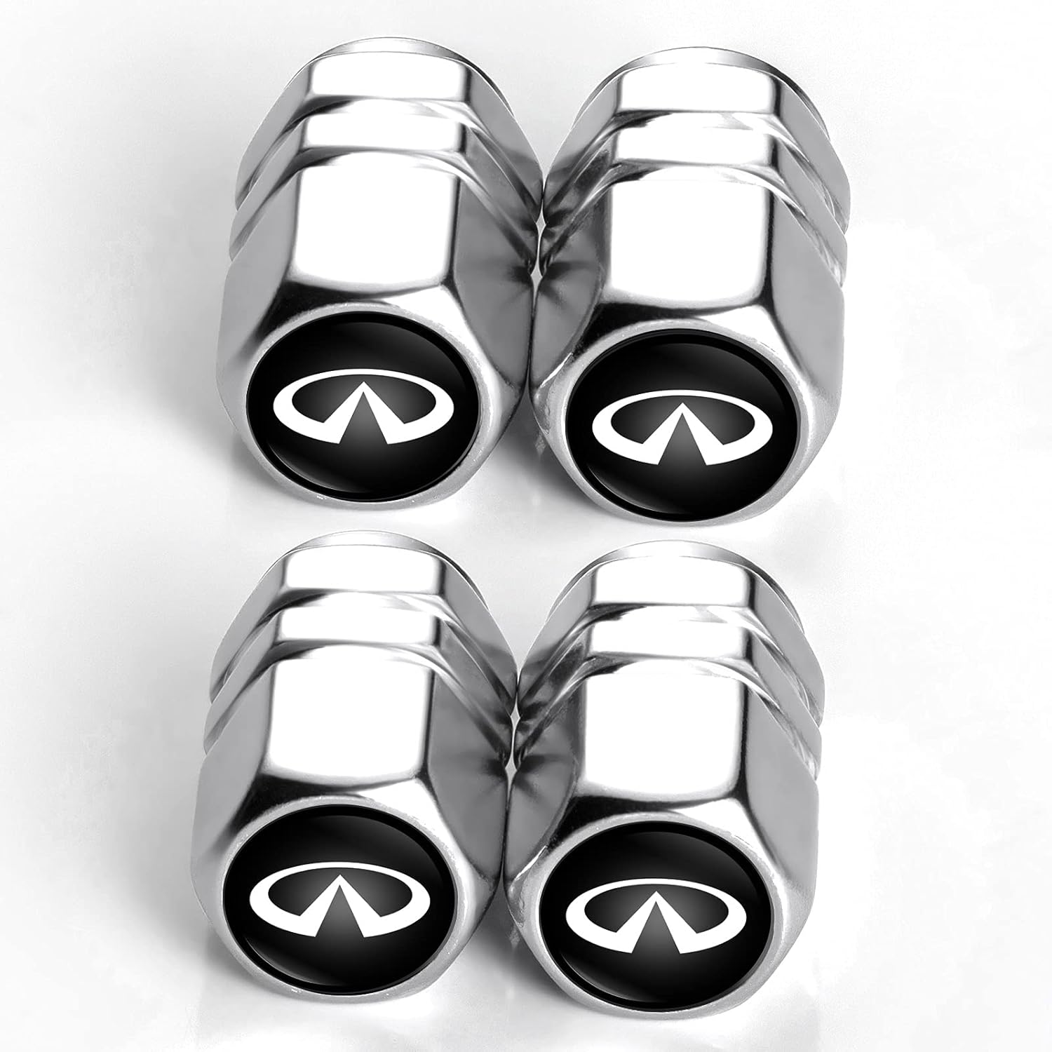 Car Tire Air Valve Caps Stem Cover (4 Pcs) Replacement for