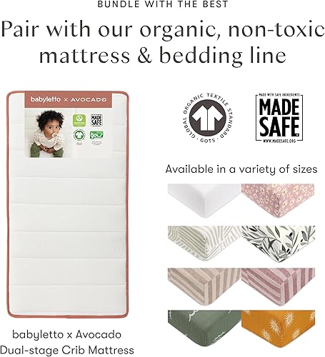 Miniatura 8 de Babyletto Hudson 3-in-1 Convertible Baby Crib - GREENGUARD Gold Certified - Convertible Crib to Toddler Bed and Daybed - Baby Bed with 4 Adjustable