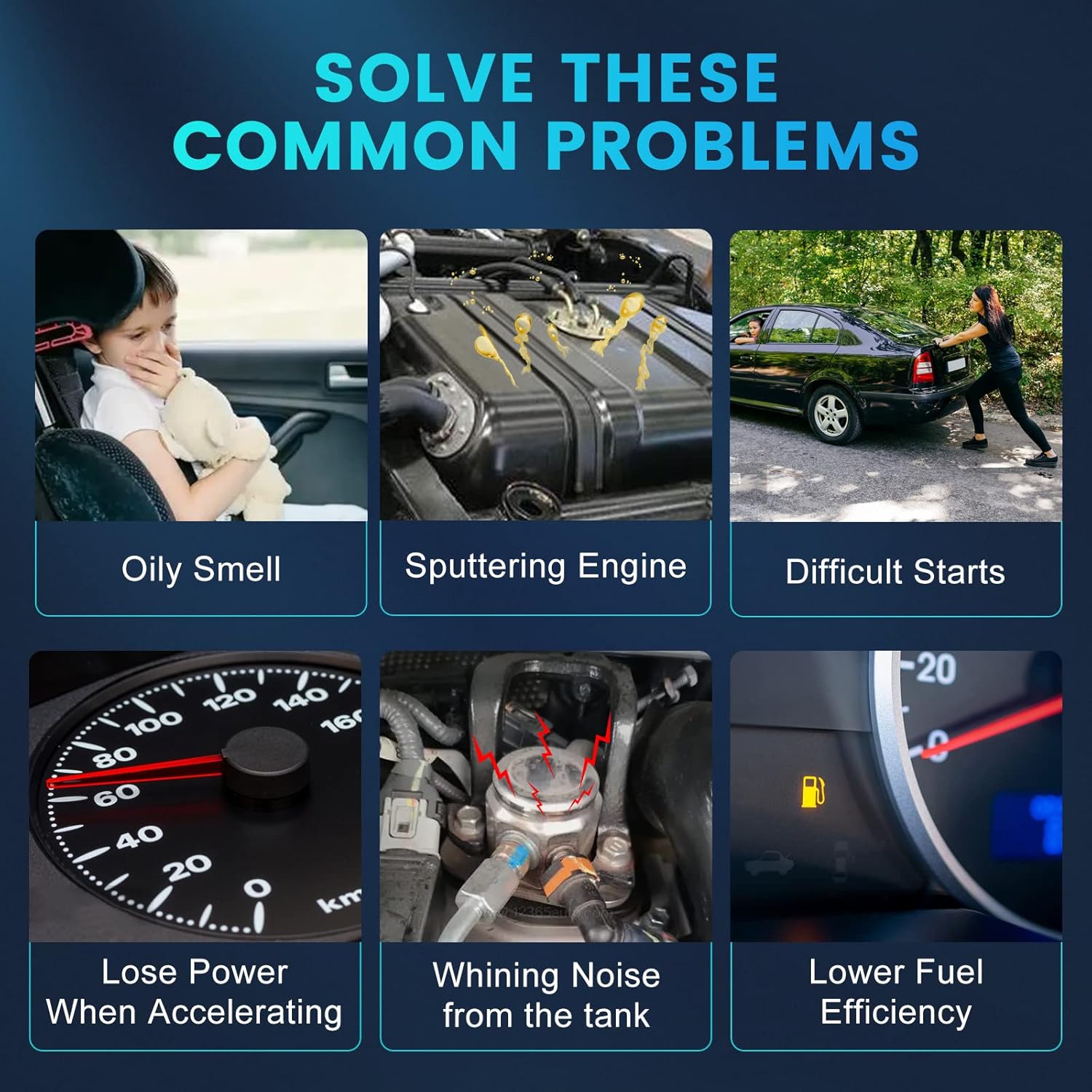 Fuel Pump Module Assembly OEM# E7184M Compatible with Dodge Ram 1500 2500 3500 3.7L 4.7L 5.7L 2004 2005 2006 2007 2008 2009 ATPOEN Enhanced Turbo Assembly Pump