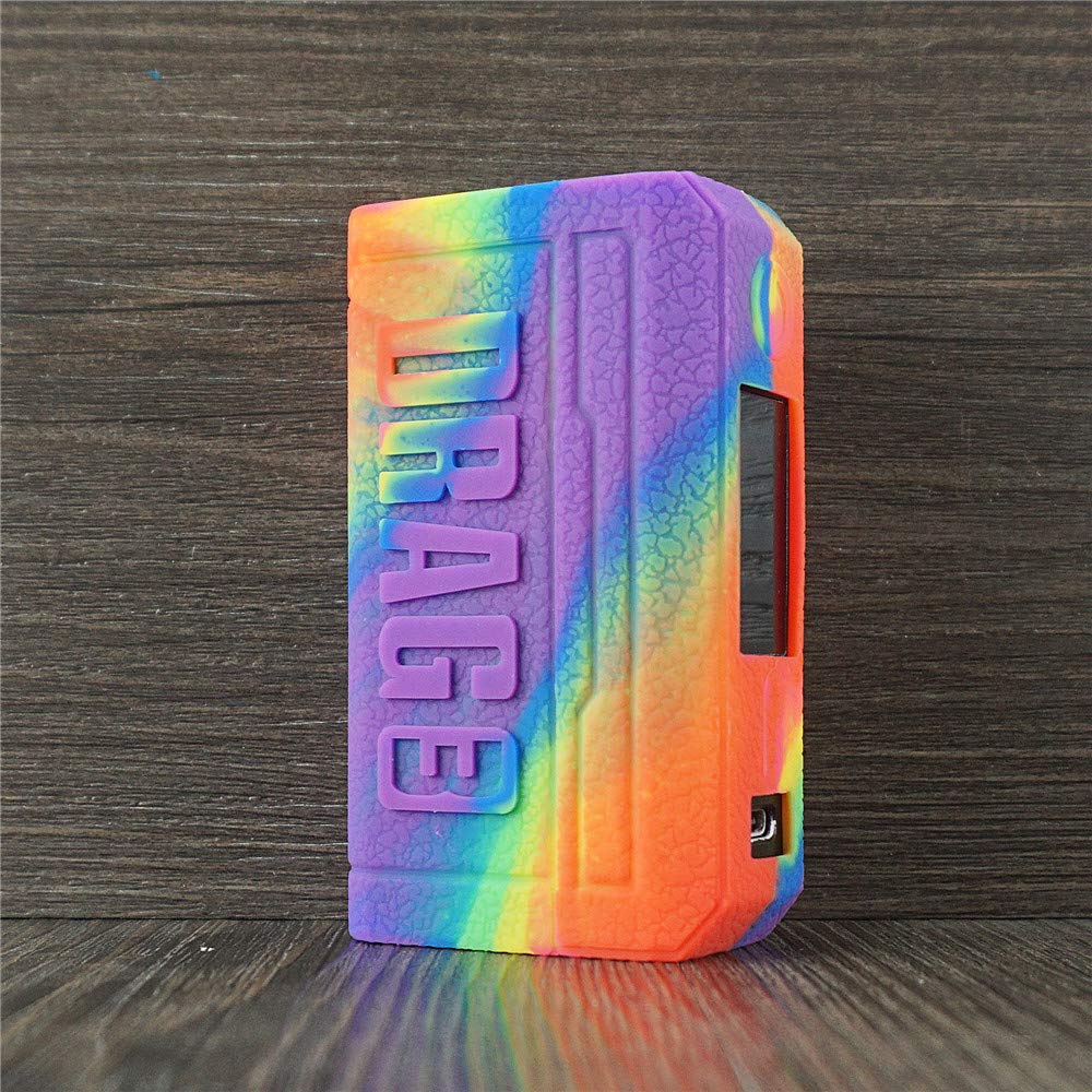 ORIN Funda para Voopoo Drag 3 Funda de Silicona Voopoo Drag 3 Case  Antideslizante Cover Shield Sleeve Wrap Decal Skin (Arco Iris) : Amazon.es:  Electrnica