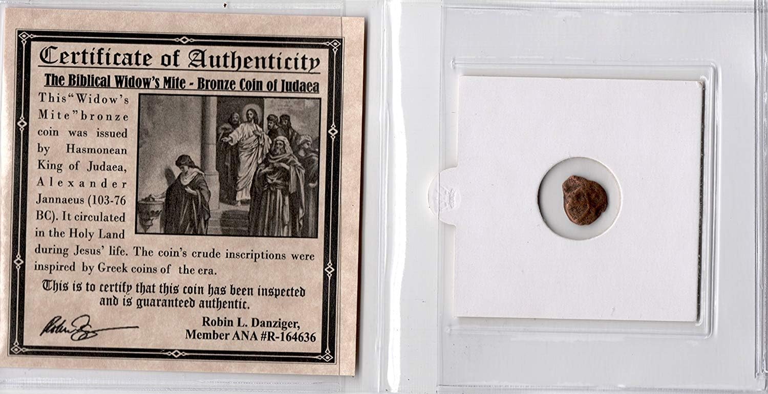 Widow's Mite Ancient Certified Authentic Low Grade