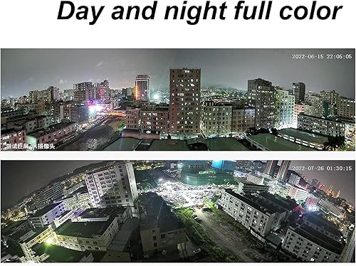 Miniatura 4 de Cámara de seguridad para exteriores, cámara inalámbrica de doble lente 2K con detección de movimiento, cámara de seguridad nocturna IP66 a todo