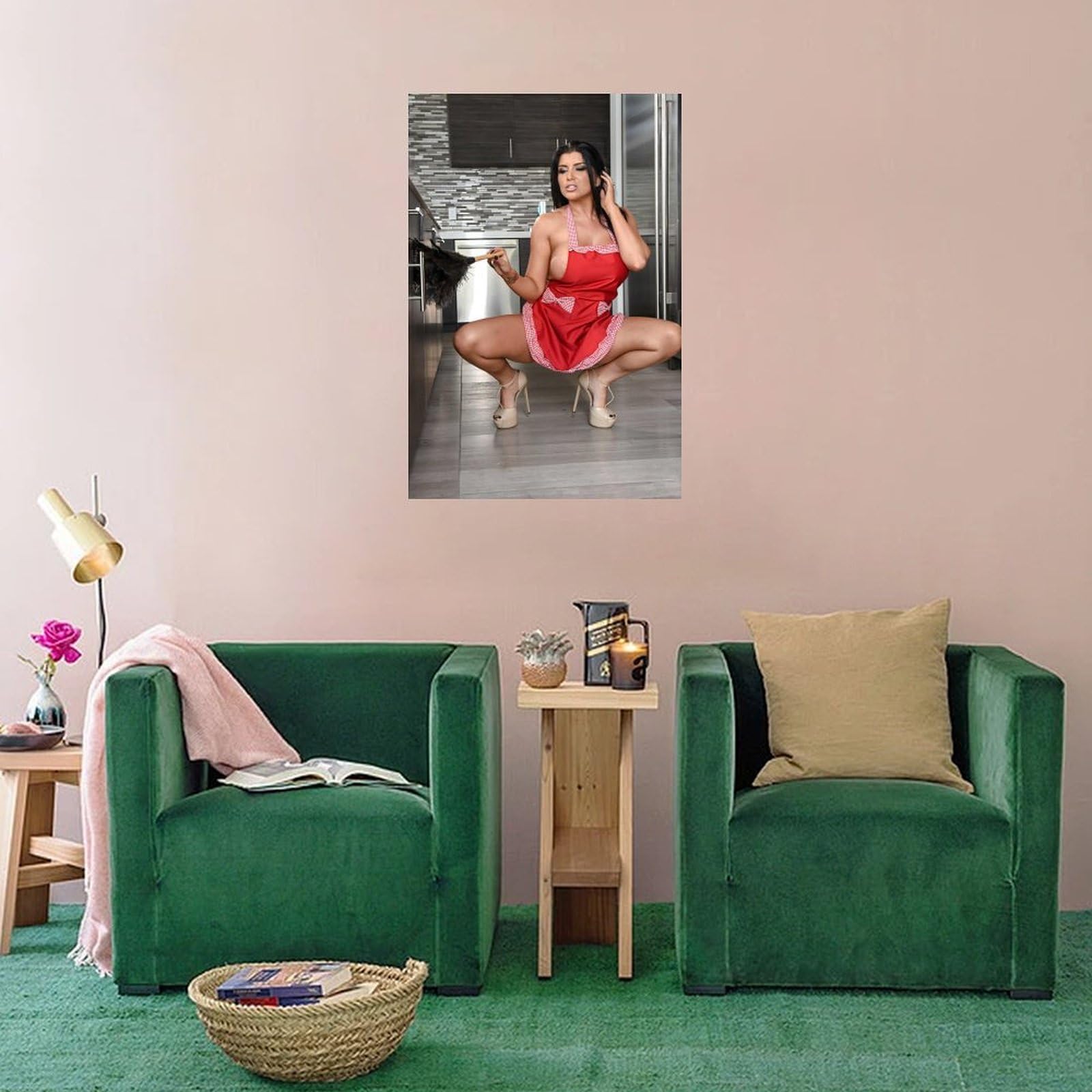 Romi Rain Model Art Sexy Poster22Wall Poster Art Canvas Print