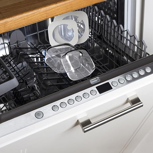 Miniatura 6 de GUZZINI 11330211-CN Recipiente de vidrio a prueba de fugas, 1900 CC, blanco, 4P