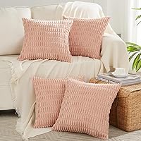 Vista 112 de Fancy Homi Fundas de almohada decorativas bohemias de 20 x 20 pulgadas para sala de estar, sofá, cama, sillón, rústico, moderno, decoración del Crema