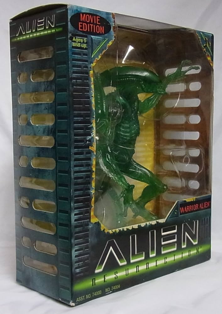 【ウォーリアーエイリアン】　エイリアン4 クリアフィギュア　2体セット エイリアン4」アクションフィギュア クリア ウォーリアー 2種