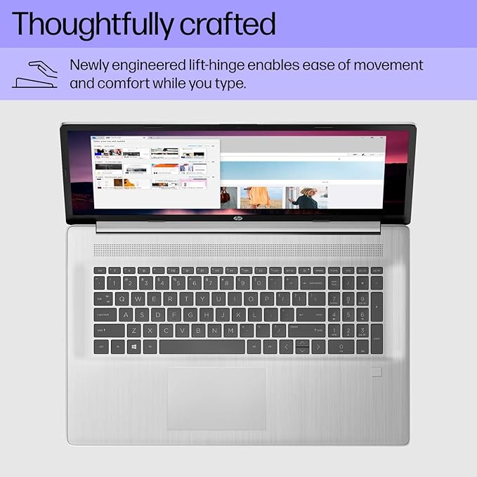 HP Laptop Essential 17.3" FHD Intel Core i3-N305 32GB RAM 2TB SSD Win11 miniatura 2