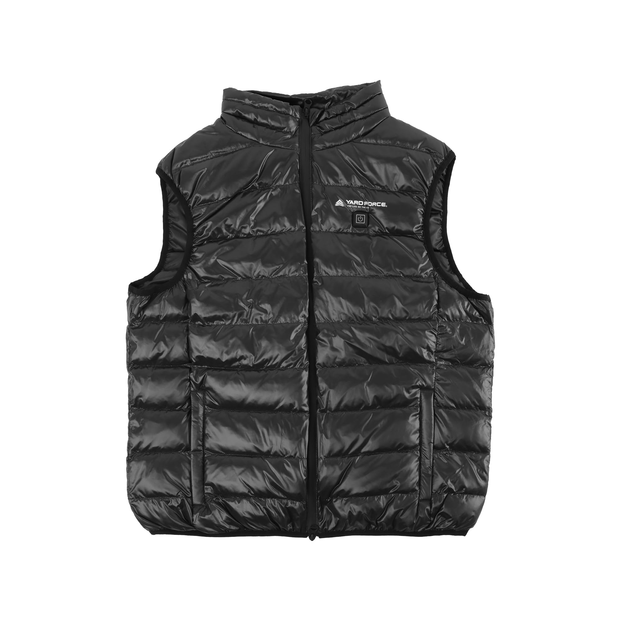 Yard Force Heated Vest/Heating Jacket Premium Down 5 Mode, Adjustable Temperature and USB socket, size M