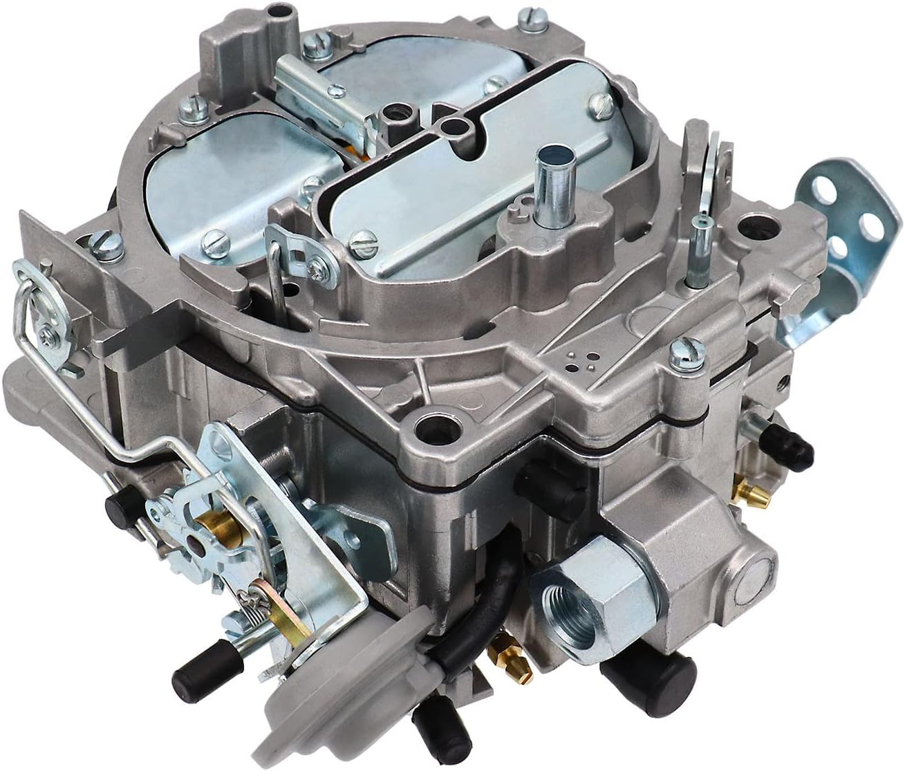 Suреr Brаndѕ 4 Barrels Carburetor Carb ,For Edelbrock 1901R Rochester Quadrajet 4MV Chevy 1966-1973 - Summit Jegs Divorced Choke 1901-GG 4-BBL, Replace for Corvettes 1975-1979 750 CFM Vacuum Secondary Durable 🔥 Flаѕh Sаlе 4 Barrels Carburetor Carb ,For Edelbrock 1901R Rochester Quadrajet 4MV Chevy 1966-1973 - Summit Jegs Divorced Choke 1901-GG 4-BBL, Replace for Corvettes 1975-1979 750 CFM Vacuum Secondary Durable