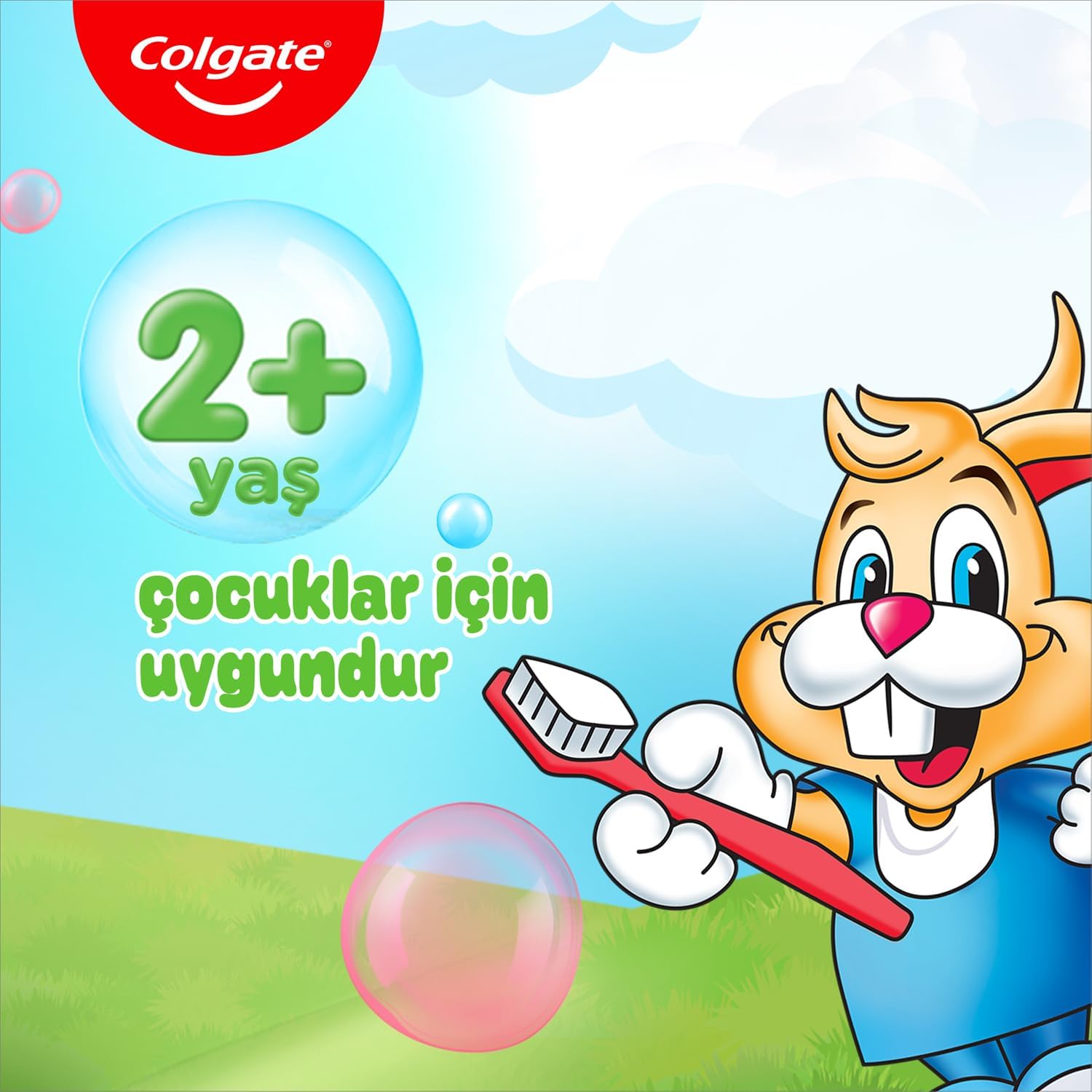 Colgate Dr. Rabbit Bubblegum 50 ml Çocuk Diş Macunu