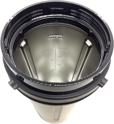 Miniatura 3 de Auténtico Ninja 24oz Acero Inoxidable Nutri Ninja Cup para Auto-IQ Blender, Taza Solo Sin Tapa