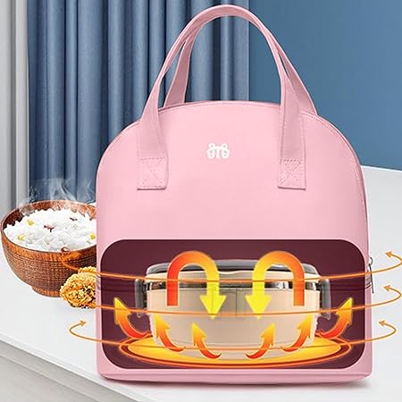 BabyMoon Milk Preservation Baby Moms Mothers Diaper Bag | Portable Travel Insulated | Milk Bottle Container Storage Cooler Bag | Pink