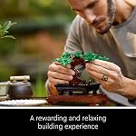 LEGO Icons Bonsai Tree Construction Set - Artificial Bonsai Plants for Home Decor, Adults Ages 18+ - Fake Plants for Table, Desk, Office - Birthday Gift for Men and Women - 10281