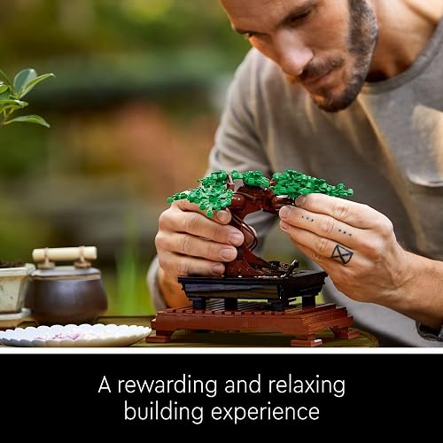 Lego Creator Expert 10281 - Bonsaï Arbre (878 pièces) Nouveau 2021 - 3
