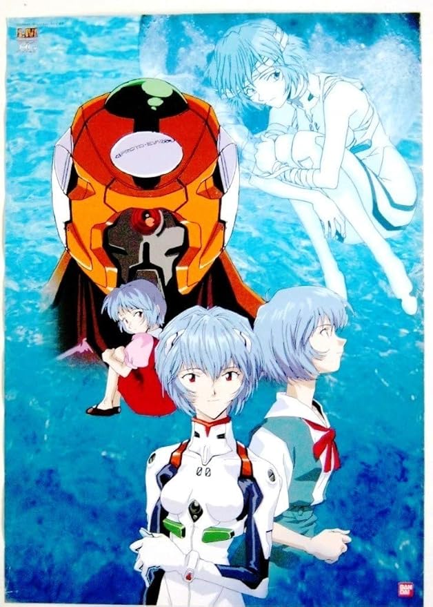 新世紀エヴァンゲリオン 綾波レイ　B2 ポスター 非売品】新世紀エヴァンゲリオン 綾波レイ B2 サイズ ポスター